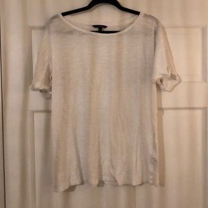 Banana Republic White Tee